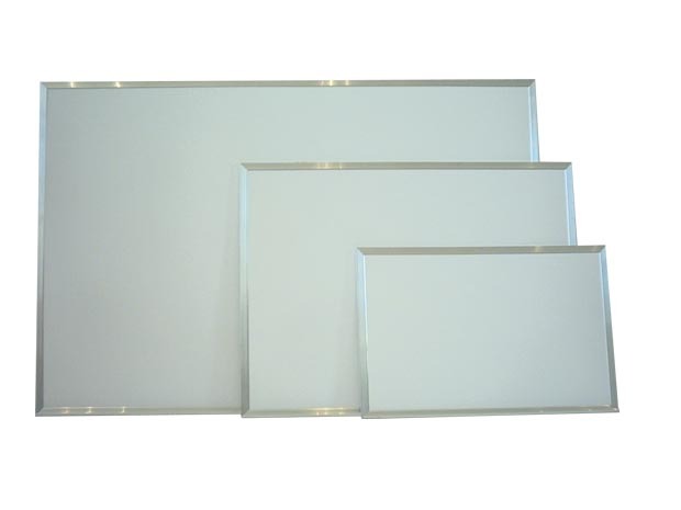 Quadro-Magnético-Branco-Moldura-em-Alumínio Quadro Magnético